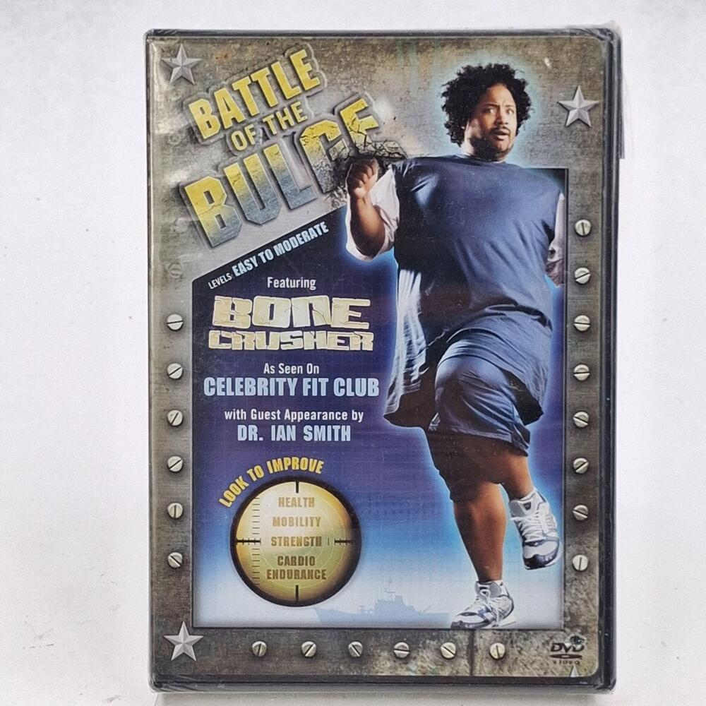 Battle Of The Bulge DVD Bone Crusher Dr Ian Smith VH1 Workout Exercise NR Color